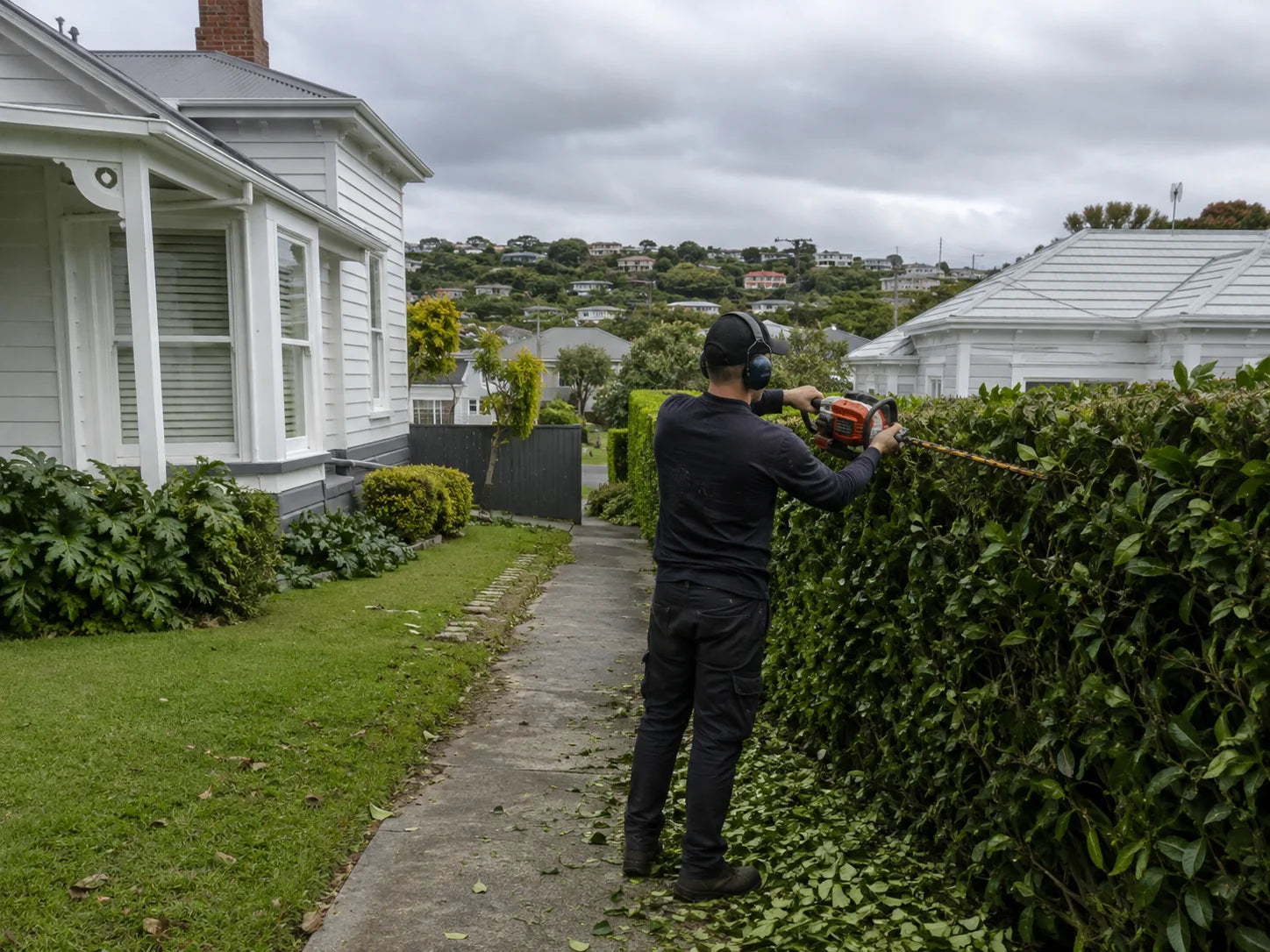 Representative hedge trimming service